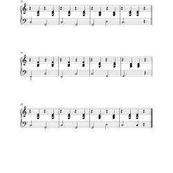 My First Piano Chords Book – Learn 30 Songs with Just C, F & G – 3 Chords Songbook
