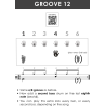 Learn to Play DRUMS with Fun Pop & Rock Rhythms I Beginner Drum Book – Super Easy Grooves for Kids with Visual