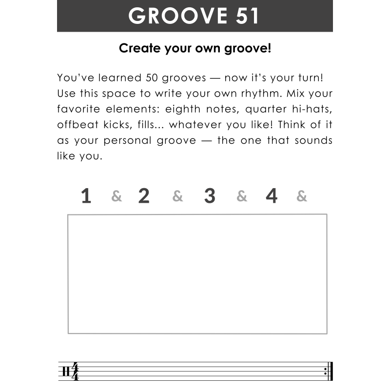 Learn to Play DRUMS with Fun Pop & Rock Rhythms I Beginner Drum Book ...