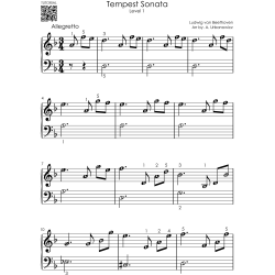 Tempest Sonata – 5 Versions of the 3rd Movement from Beginner to Advanced
