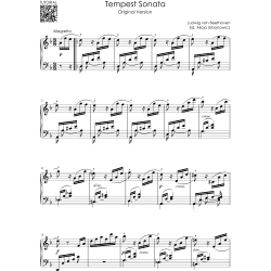 Tempest Sonata – 5 Versions of the 3rd Movement from Beginner to Advanced