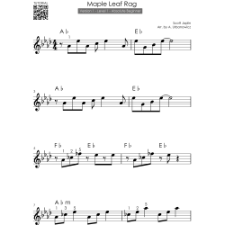 Maple Leaf Rag - Scott Joplin - 5 Versions from Beginner to Advanced