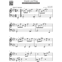 Maple Leaf Rag - Scott Joplin - 5 Versions from Beginner to Advanced