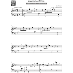 Maple Leaf Rag - Scott Joplin - 5 Versions from Beginner to Advanced