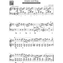 Maple Leaf Rag - Scott Joplin - 5 Versions from Beginner to Advanced