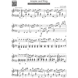 Maple Leaf Rag - Scott Joplin - 5 Versions from Beginner to Advanced