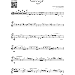 Passacaglia - Violin and Piano Duet by Handel / Halvorsen