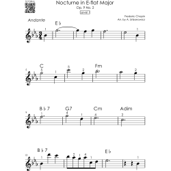 Nocturne in E-flat Major Op. 9 No. 2 – Chopin – 5 Versions – From Beginner to Advanced