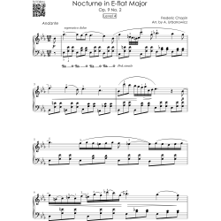 Nocturne in E-flat Major Op. 9 No. 2 – Chopin – 5 Versions – From Beginner to Advanced
