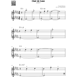 Clair de Lune I Debussy I 5 Versions I From Beginner to Advanced