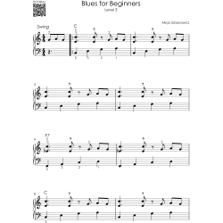 Boogie Woogie Blues for Kids – 3 Songs in 5 Graded Levels