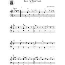 Boogie Woogie Blues for Kids – 3 Songs in 5 Graded Levels