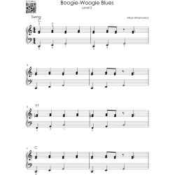 Boogie Woogie Blues for Kids – 3 Songs in 5 Graded Levels