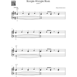 Boogie Woogie Blues for Kids – 3 Songs in 5 Graded Levels
