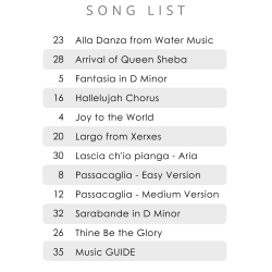 HANDEL - Beautiful Piano Songs for Late Beginners