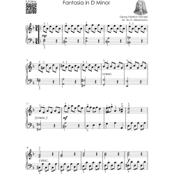 HANDEL - Beautiful Piano Songs for Late Beginners