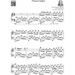 HANDEL - Beautiful Piano Songs for Late Beginners