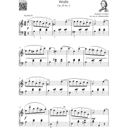 Chopin - Beautiful Piano Songs for Late Beginners