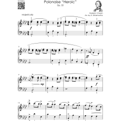 Chopin - Beautiful Piano Songs for Late Beginners