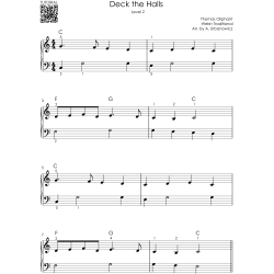 Christmas Piano Sheet Music – 3 Step Lesson for Beginners