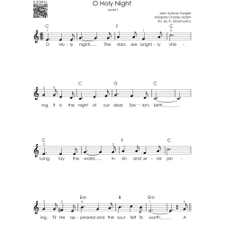 Christmas Piano Sheet Music – 3 Step Lesson for Beginners