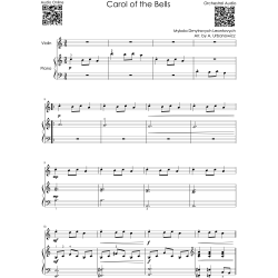 Christmas Violin & Piano Jazz Duet Book