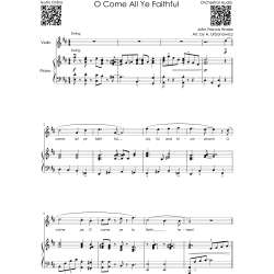Christmas Violin & Piano Jazz Duet Book