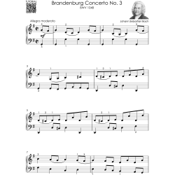 J.S. Bach – Easy Piano – Early Intermediate