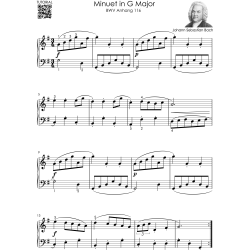 J.S. Bach – Easy Piano – Early Intermediate