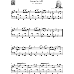 J.S. Bach – Easy Piano – Early Intermediate