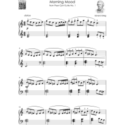 Grieg – Easy Piano – Early Intermediate: 12 Famous Pieces – Sheet Music for Kids, Teens & Adults