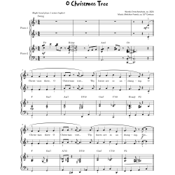 Christmas Piano Duets I Easy Jazz Arrangements 1 Piano 4 Hands for Beginners and Intermediate Pianists