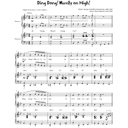 Christmas Piano Duets I Easy Jazz Arrangements 1 Piano 4 Hands for Beginners and Intermediate Pianists