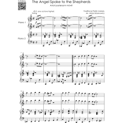 Polish Christmas Carols in Jazz Style - Piano Duet Sheet Music