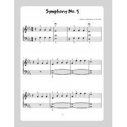 The First Book of Classical Piano Sheet Music I Beautiful Songs for Beginners