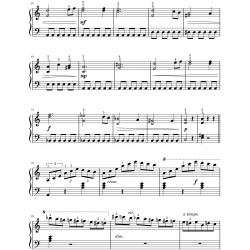 Fur Elise Beethoven Sheet Music for Piano Simplified Full Version and Original